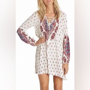 NWOT Billabong Flowy Boho Festival Dress